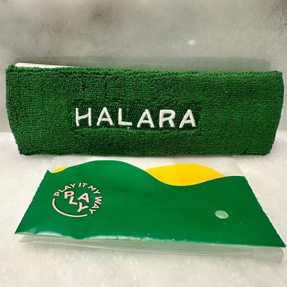 NWT Halara Stretchy Pickle Ball Terry Cloth Courtyard Sports Headband One Size - Picture 1 of 2